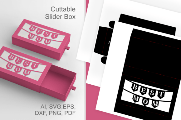 Download Best Mom Banner Slive N Drawer Favor Box - Banner Collection